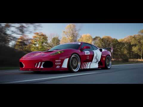 First Ever - BBS LMR's on Straight piped Ferrari F430 Challenge build.