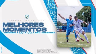 🦈📹 7/2/2026 - Londrina 1 (3) x (0) 1 São Joseense | Melhores Momentos