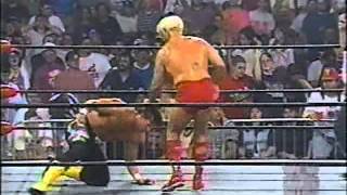Nitro 6/10/96 Sting &amp; Luger vs Flair &amp; Arn- Part 2