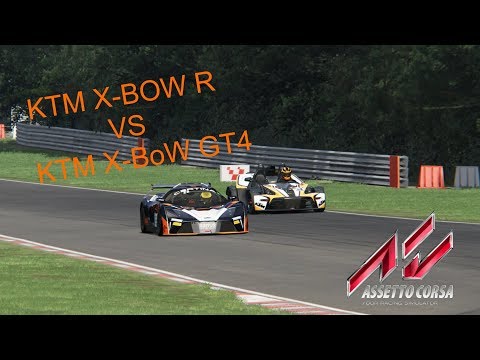 KTM X-BOW R VS KTM X-BOW GT4