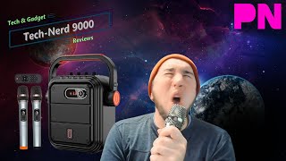 Tech-Nerd 9000: JYX Portable Speaker Karaoke System - Unbox & Review w/ Amazing Karaoke Performance