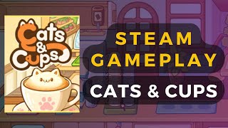 Cats and Cups Steam Gameplay | DaniCha