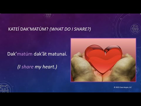 Let's Talk Taíno 45 -  I share... You share... 🤲🏼🥰