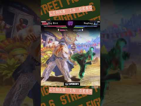 Big Bird UNLEASHES Marisa @ Nephew Day 2 of CCX!🔥#sf6 #capcomcup