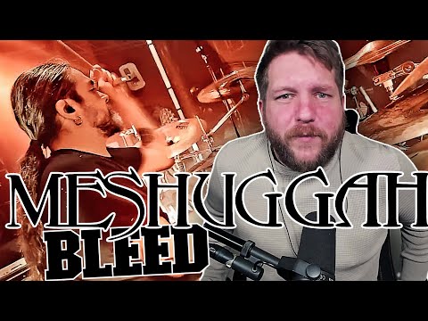 DRUMMER REACTS To Meshuggah - Bleed - Tomas Haake FIRST TIME REACTION!