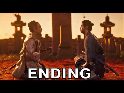 GHOST OF TSUSHIMA Walkthrough Gameplay Part 33 - The Tale Of Lord Shimura (Ending)