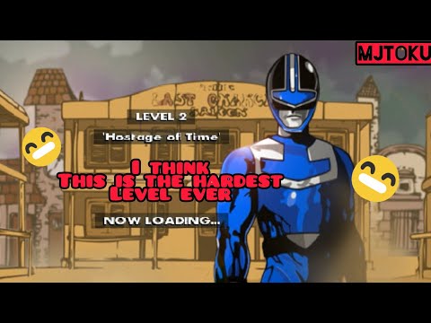 Power Rangers Time Force PS1 Level02 Gameplay