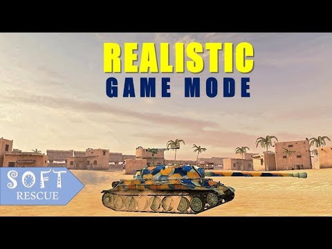 REALISTIC MODE Gameplay - WoT blitz Update 6.0