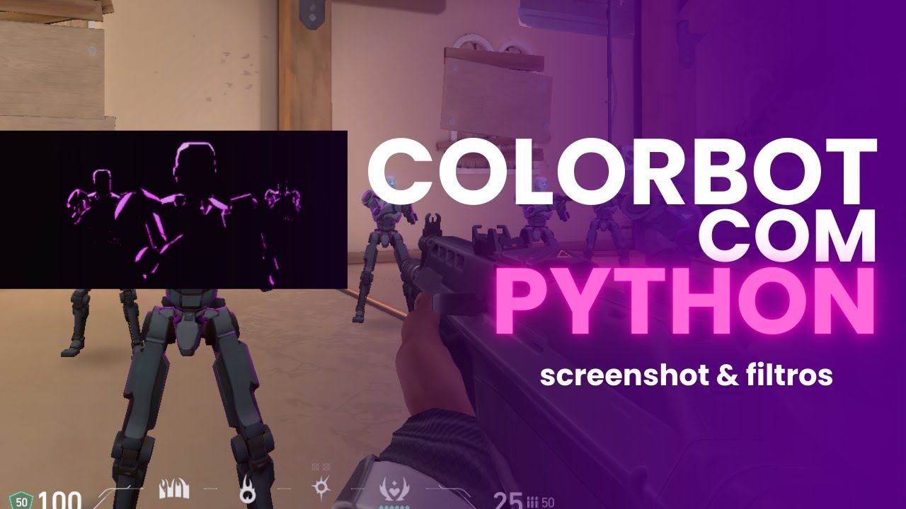 Como fazer um COLORBOT em PYTHON! (2025)