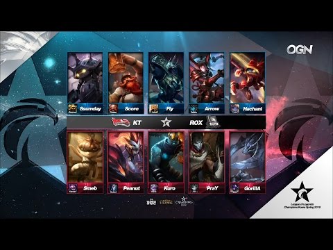 ROX vs KT Game 2 Highlights - ROX TIGERS vs KT ROLSTER - LCK Week 12 - SPRING 2016