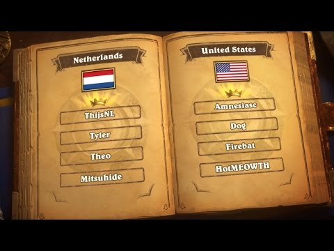 Netherlands vs. United States - Group B - Match 2 - 2017 Hearthstone Global Games  - Week 2