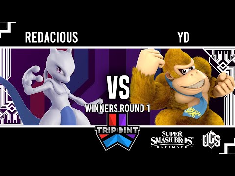 Tripoint Smash 186  -  Winners Round 1  -  Redacious(Mewtwo) Vs. YD(Donkey Kong)