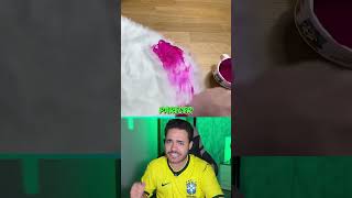 O vendedor disse que esse tapete branco nunca mancharia e ele colocou à prova 😱