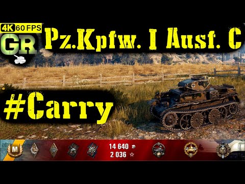 World of Tanks Pz.Kpfw. I Ausf. C Replay - 7 Kills 1K DMG(Patch 1.4.1)