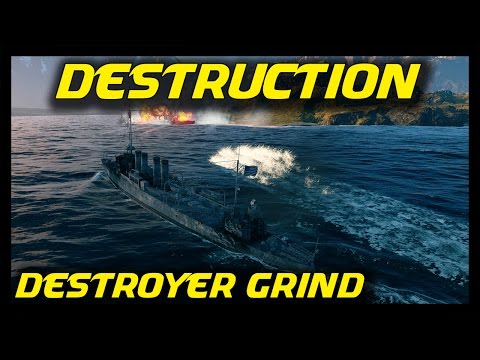 ► World of Warships: Road to Tier 10 Destroyers "Gearing" and "Shimakaze" Starts Here!