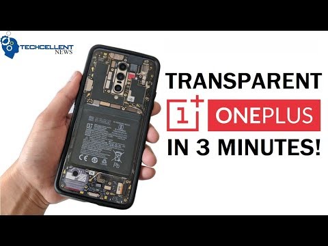 How to Create the Totally Clear Transparent OnePlus 7 Pro in 3 minutes!