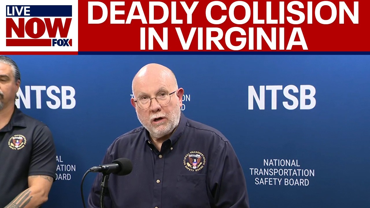 WATCH: NTSB officials provide update on deadly multivehicle collision in Virginia