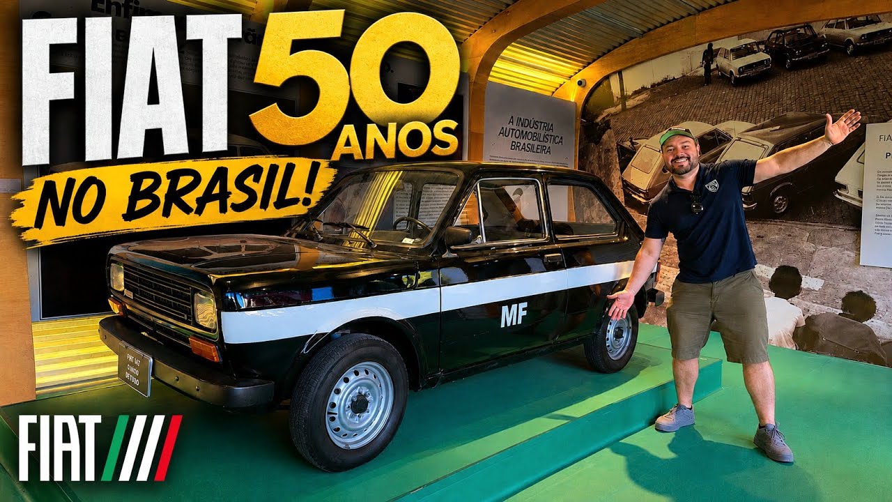 FIAT 50 ANOS: Fui ver essa exposição de perto! 🇮🇹