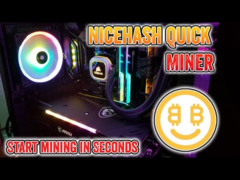 Nicehash Quick Miner - Beginners guide to mining Bitcoin