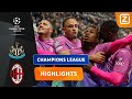 EEN GEWELDIGE BESLISSINGSWEDSTRIJD!!!?? | Newcastle vs Milan | Champions League 23/24 | Samenvatting