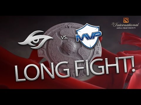 Long fight! Secret vs. MVP @ The International 2016