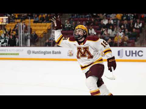 Highlights: Gopher Hockey Wins Shootout Over #2 Michigan State