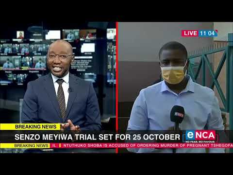 Senzo Meyiwa murder Trial set for 25 October