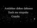 LAVALAVA - GUNDU Lyrics