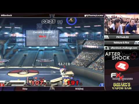 Aftershock PM - Dizzy (Marth) vs SCG Zeej (Ness) - Pools