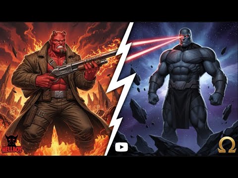 Hellboy vs Darkseid – Ultimate DC vs Hellboy Battle | Epic Superhero Fight
