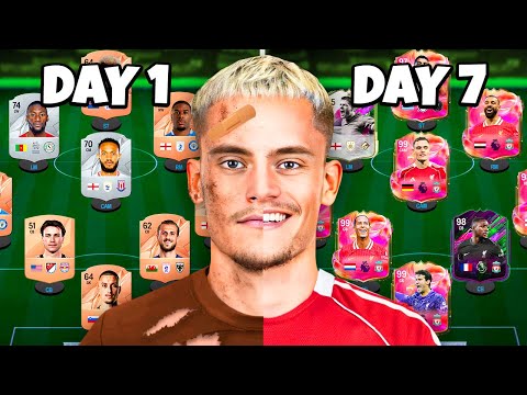 Beating FIFA In 7 Days, But Liverpool Players ONLY...