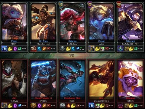 OGG The 9th Crown - Dec 23 2016 LoL Kat VS Akali