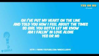 Yes or No - Claude with on-screen lyrics [wbexclusive]