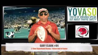 Gary Clark says BUCKLE UP Virginia