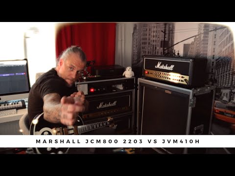 MARSHALL JCM800 2203 vs JVM 410H