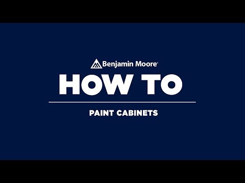 How to Paint Cabinets | Benjamin Moore Advance Paint