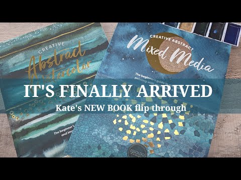 CREATIVE ABSTRACT MIXED MEDIA! New book from Kate Rebecca Leach. FLIP THROUGH.