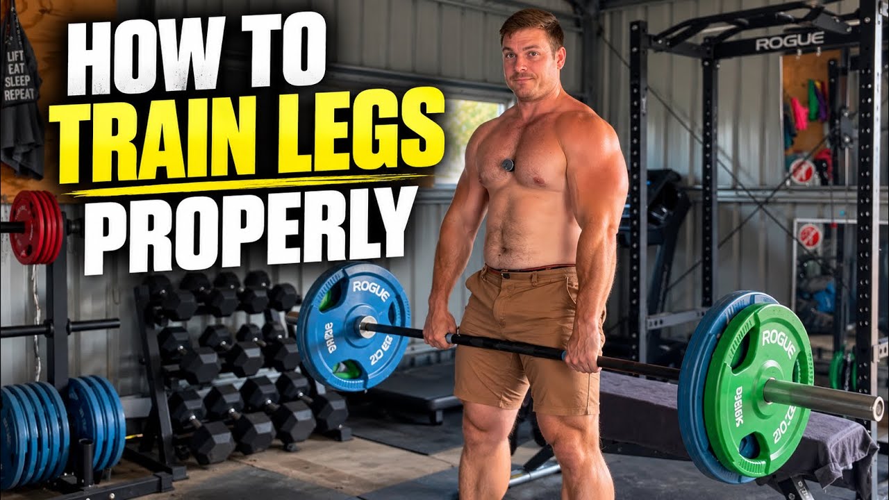 How to Train Legs Properly | Build Bigger, Stronger Legs