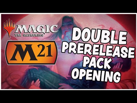 M21 DOUBLE PRERELEASE PACK OPENING - MTG Core Set 2021