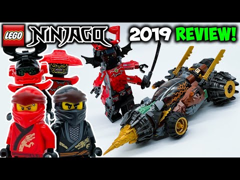 2019 Ninjago Legacy Cole's Earth Driller Review! LEGO Set 70669