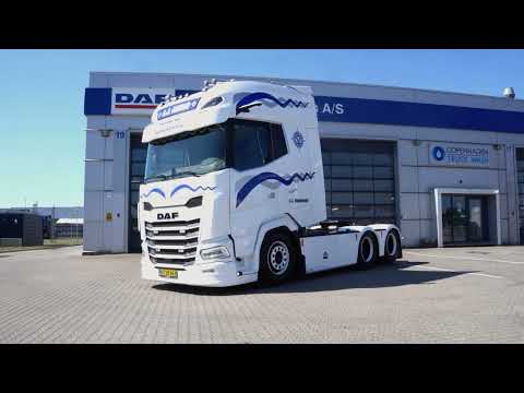 Fabriksny DAF XG+ 530 FTS til L.J. Transport