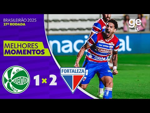Gols e lances de Juventude-RS x Fortaleza