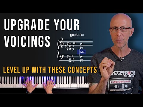 Next Level Jazz Piano Voicings with Triad Pairs, Quintals & Upper Structures