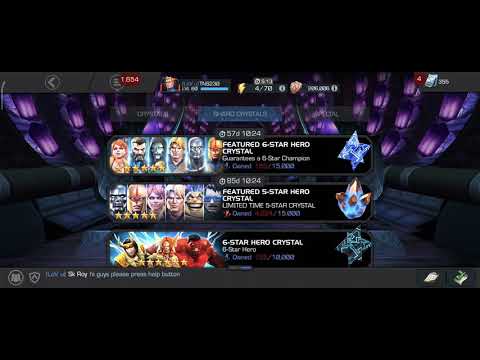 WOW !!!😱 I think luckiest MCOC 6* Crystal Opening 😍