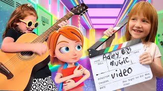 DiRECTED BY ADLEY - a Music Video with Barbie about the First Day of School! &quot;we can dream anything&quot;