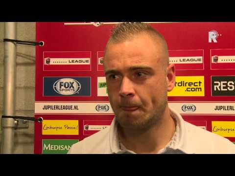 Roy Kortsmit na afloop van Roda JC - Sparta