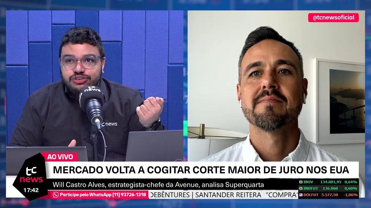 🔴 AO VIVO | RECEITA FEDERAL, CRESCIMENTO BRASIL, INFLAÇÃO, JUROS, PETROBRAS, VALE, POLITICA FISCAL