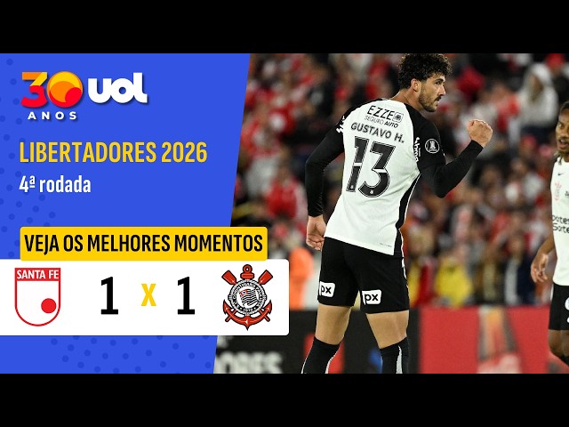 Corinthians empata com Santa Fé e adia classificação na Libertadores — image 3