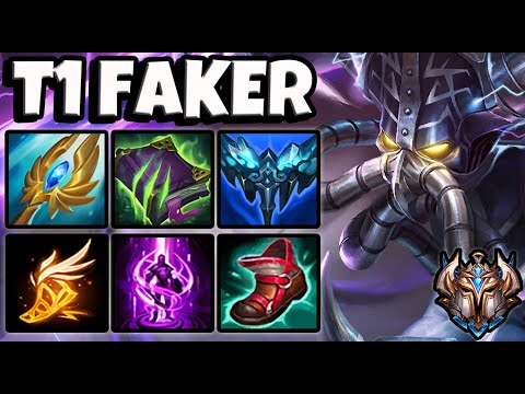 T1 Faker KASSADIN vs SYLAS [ MID ] Patch 11.12 Ranked Korea ✅