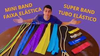 Types of resistance bands for training - See which one is ideal for you!